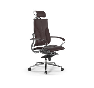 Кресло МЕТТА Move B2-10K - Infinity /Kc06/Nc06/K2cL/H2cL-3D(M06.B32.G11.W03) (Темно-коричневый)