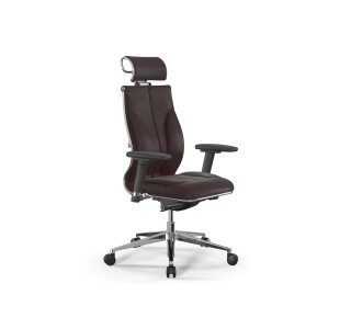 Кресло МЕТТА Samurai M3-11D - Infinity /Kc06/Wm06/D03P/H2cL-3D(M26.B32.G25.W03) (Темно-коричневый)