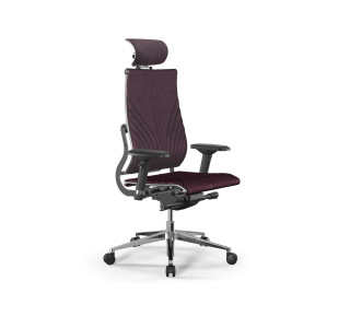 Кресло МЕТТА Move B2-12D - GoyaLE /Kc31/Nc31/D04P/H13mV-3D(M26.B32.G25.W03) (Фиолетовый)