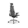 Кресло МЕТТА Move B2-14D - YM93+Infinity /Kc09/Nc09/D04P/H13mM-3D(M26.B32.G25.W03) (Серый-Тем.Серый)
