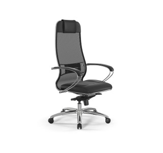 Кресло МЕТТА Samurai L1-2K - TS+Infinity /Uc00/Wm06/K2cL(M06.B31.G04.W03) (Черный)