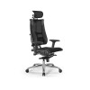 Кресло МЕТТА Y 4DF B2-15D - YM93+Infinity+carbon /Kc14/Nc09/D04P/H13mM-3D(M06.B31.G04.W03) (Черный)