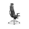 Кресло МЕТТА Y 4DF B2-14D - YM93+Infinity /Kc09/Nc09/D15P/H13mM-3D(M06.B35.G11.W04) (Серый-Тем.Серый)