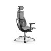 Кресло МЕТТА Y 4DF B2-14D - YM93+Infinity /Kc09/Nc09/D15P/H13mM-3D(M26.B35.G25.W04) (Св.серый-Белый)