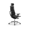 Кресло МЕТТА Y 4DT B2-5D - YM93 /Kc00/Nc00/D04P/H13mM-3D(M26.B32.G25.W03) (Черный)