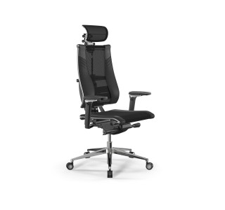 Кресло МЕТТА Y 4DT B2-15D - YM93+Infinity+carbon /Kc14/Nc09/D15P/H13mM-3D(M26.B32.G25.W04) (Черный)