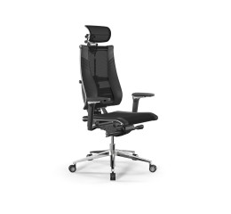 Кресло МЕТТА Y 4DT B2-15D - YM93+Infinity+carbon /Kc14/Nc09/D15P/H13mM-3D(M26.B35.G25.W04) (Черный)