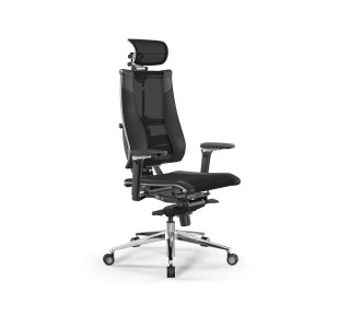 Кресло МЕТТА Y 4DT B2-15D - YM93+Infinity+carbon /Kc14/Nc09/D15P/H13mM-3D(M06.B35.G11.W04) (Черный)