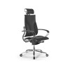 Кресло МЕТТА Move B2-10K - Infinity /Kc06/Nc06/K2cL/H2cL-3D(M26.B35.G25.W04) (Черный (Черный (бежевая строчка)))