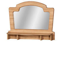 Зеркало «Ралли» над комодом №857 (дуб ридинг)