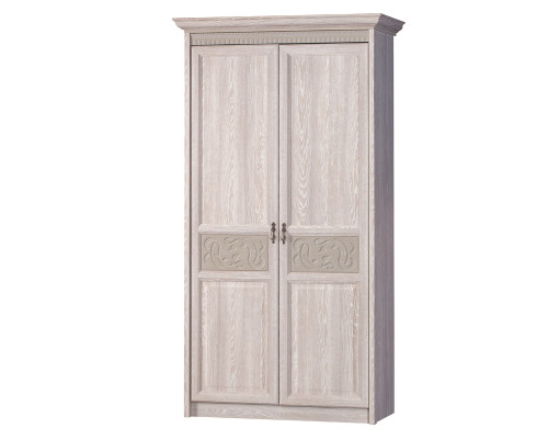 Шкаф «Лючия» 2-х дверный №181 (дуб оксфорд серый)